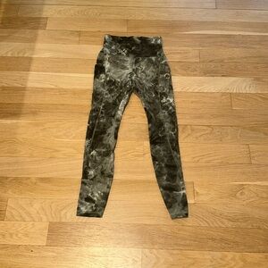 Lululemon Align High-Rise Pant  diamond, die olive with Pockets 25’’ NWOT